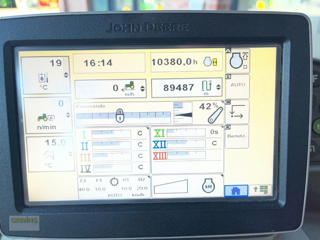 Traktor типа John Deere 6140R, Gebrauchtmaschine в Ahaus (Фотография 11)