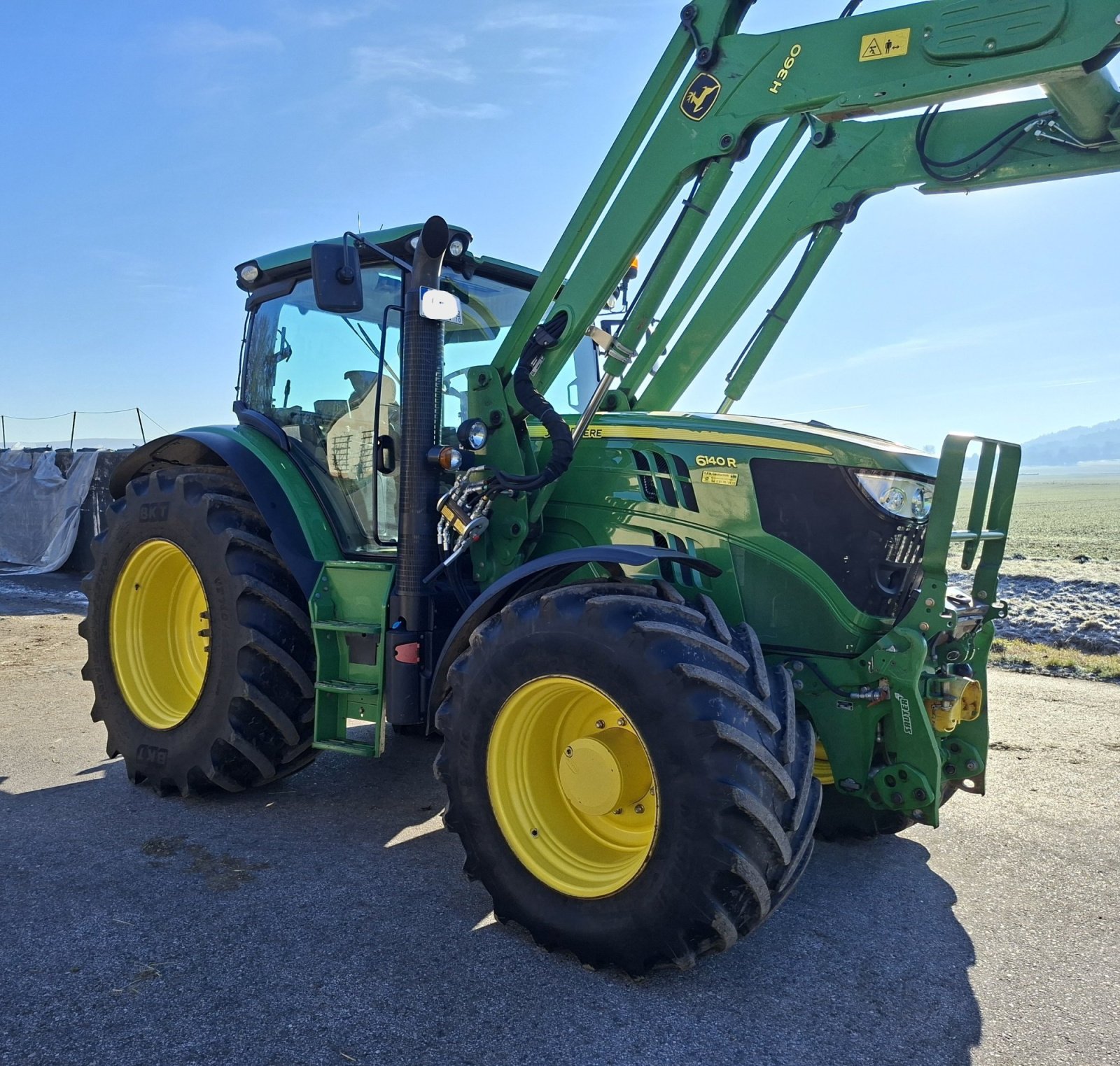 Traktor a típus John Deere 6140R, Gebrauchtmaschine ekkor: Hilpoltstein (Kép 2)