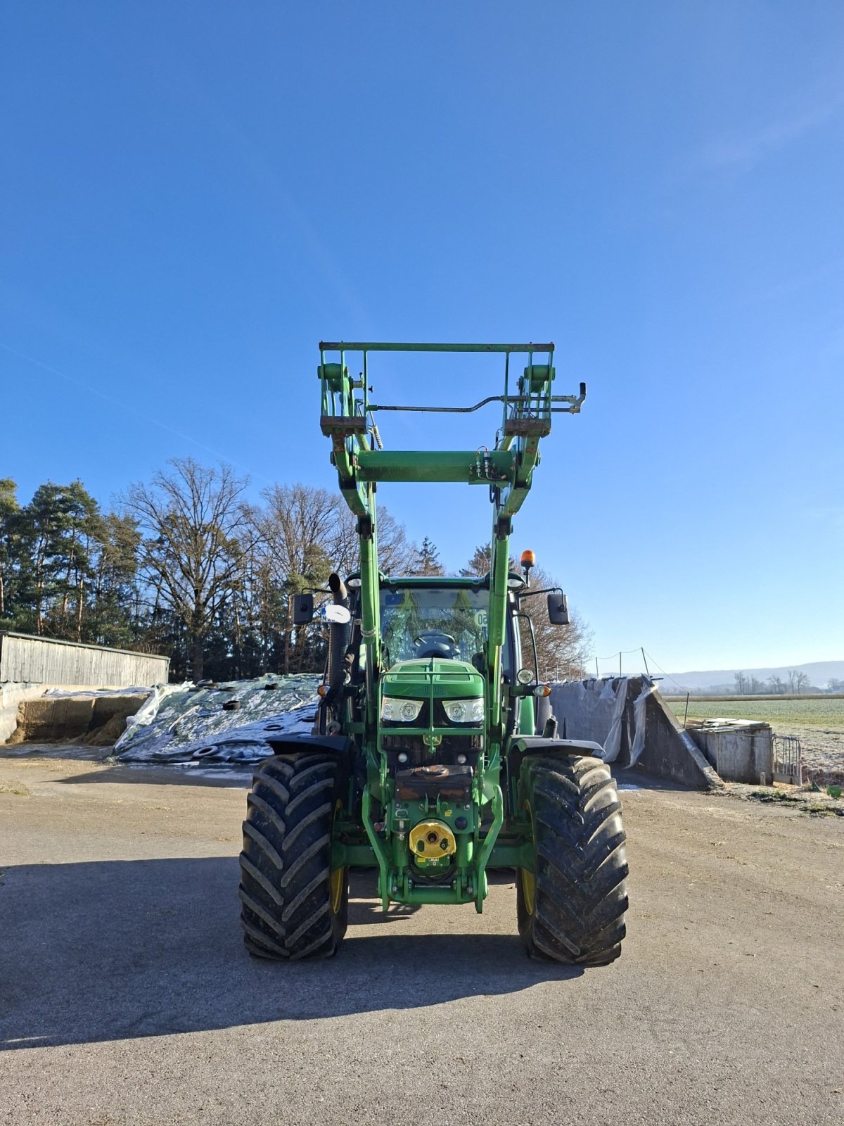 Traktor a típus John Deere 6140R, Gebrauchtmaschine ekkor: Hilpoltstein (Kép 3)