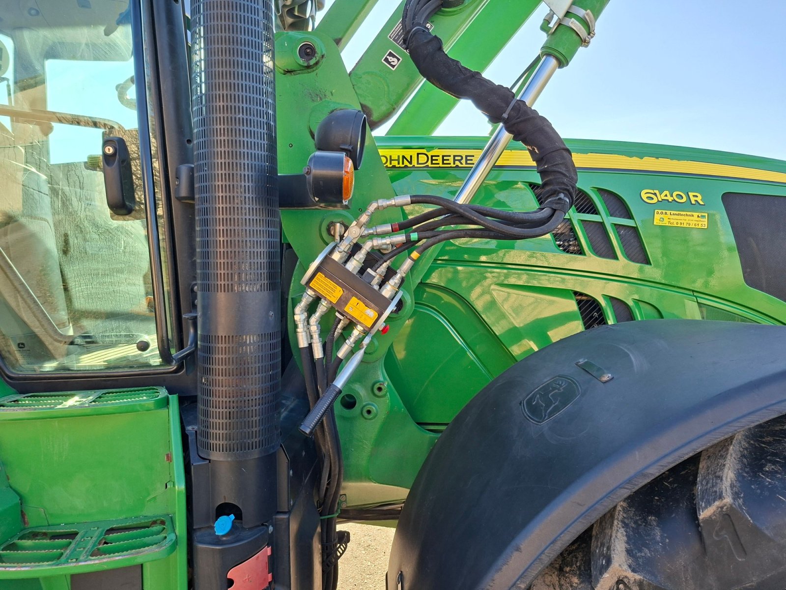 Traktor a típus John Deere 6140R, Gebrauchtmaschine ekkor: Hilpoltstein (Kép 5)