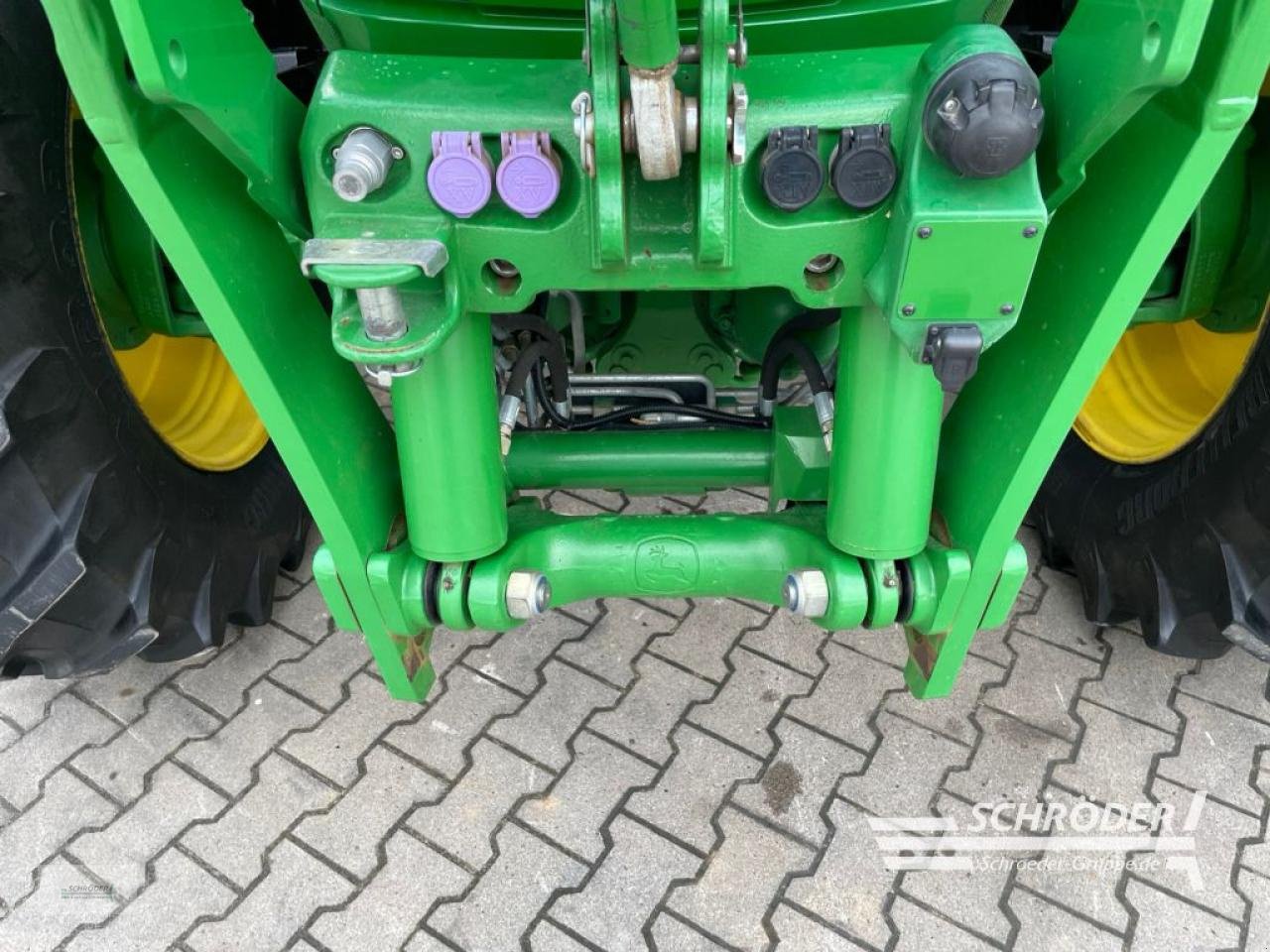 Traktor tipa John Deere 6145 R AUTOPOWER, Gebrauchtmaschine u Wildeshausen (Slika 8)