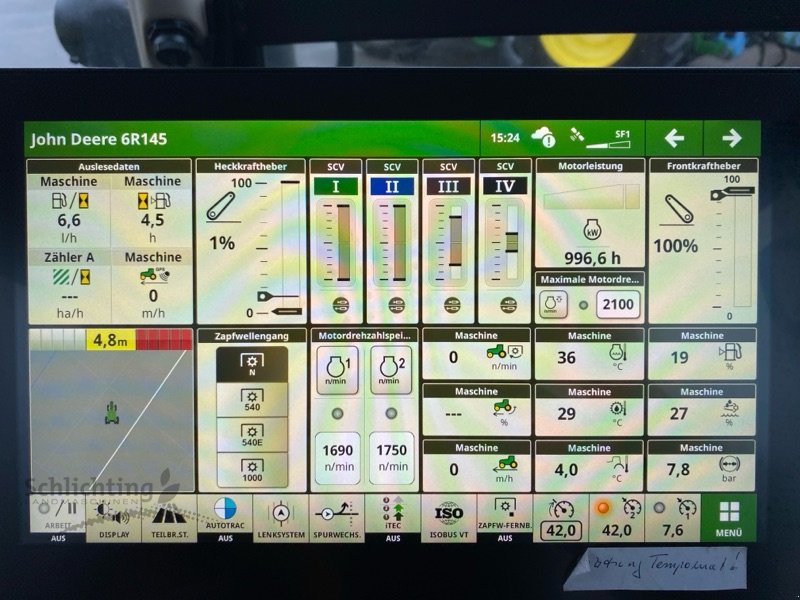 Traktor tipa John Deere 6145 R, Gebrauchtmaschine u Soltau (Slika 20)