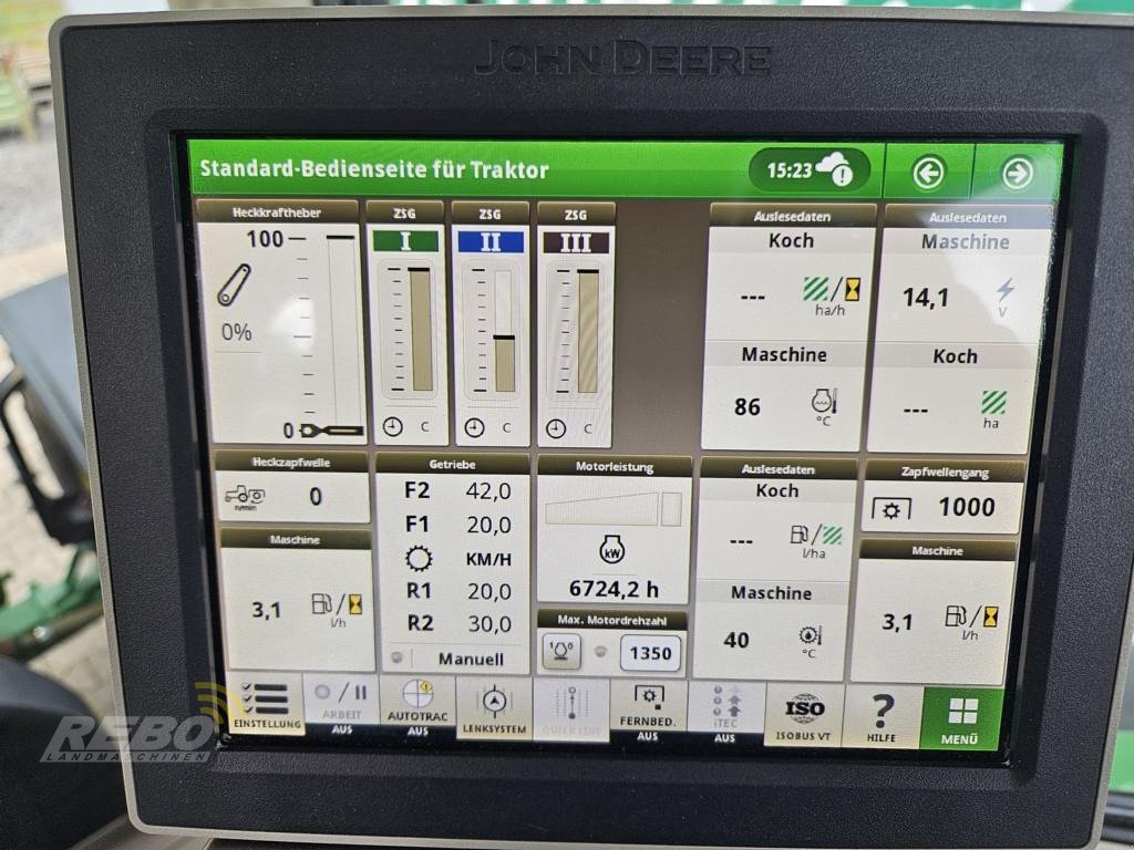 Traktor van het type John Deere 6145 R, Gebrauchtmaschine in Neuenkirchen-Vörden (Foto 14)