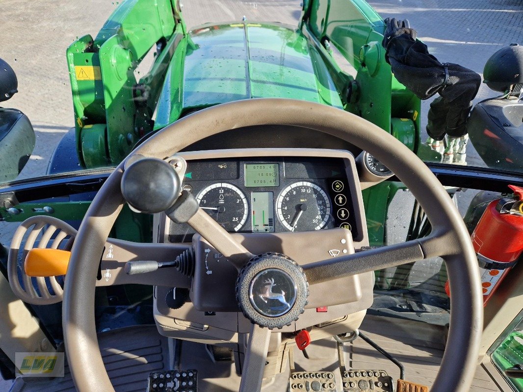 Traktor Türe ait John Deere 6145M mit 643R Frontlader, Gebrauchtmaschine içinde Schenkenberg (resim 16)