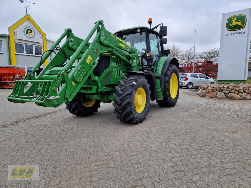 Traktor Türe ait John Deere 6145M mit 643R Frontlader, Gebrauchtmaschine içinde Schenkenberg