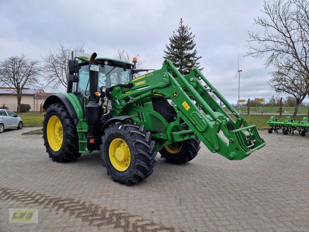 Traktor Türe ait John Deere 6145M mit 643R Frontlader, Gebrauchtmaschine içinde Schenkenberg (resim 4)