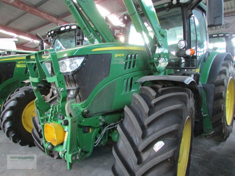 Traktor Türe ait John Deere 6145R  AP50, Gebrauchtmaschine içinde Bad Wildungen - Wega