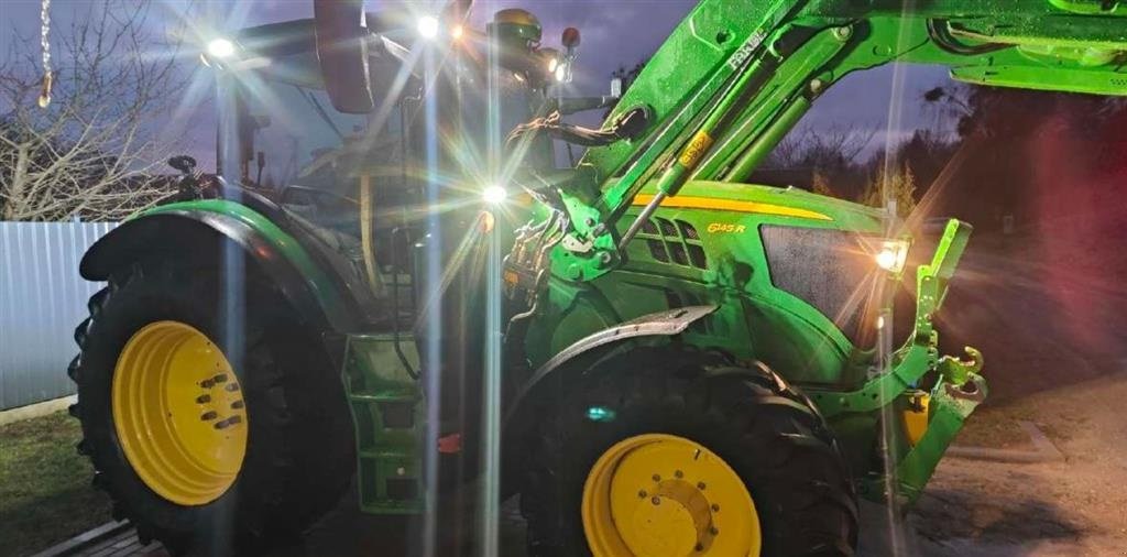 Traktor του τύπου John Deere 6145R Med eller uden 2022 frontlæsser. Front PTO. GPS. StarFire 6000., Gebrauchtmaschine σε Kolding (Φωτογραφία 1)