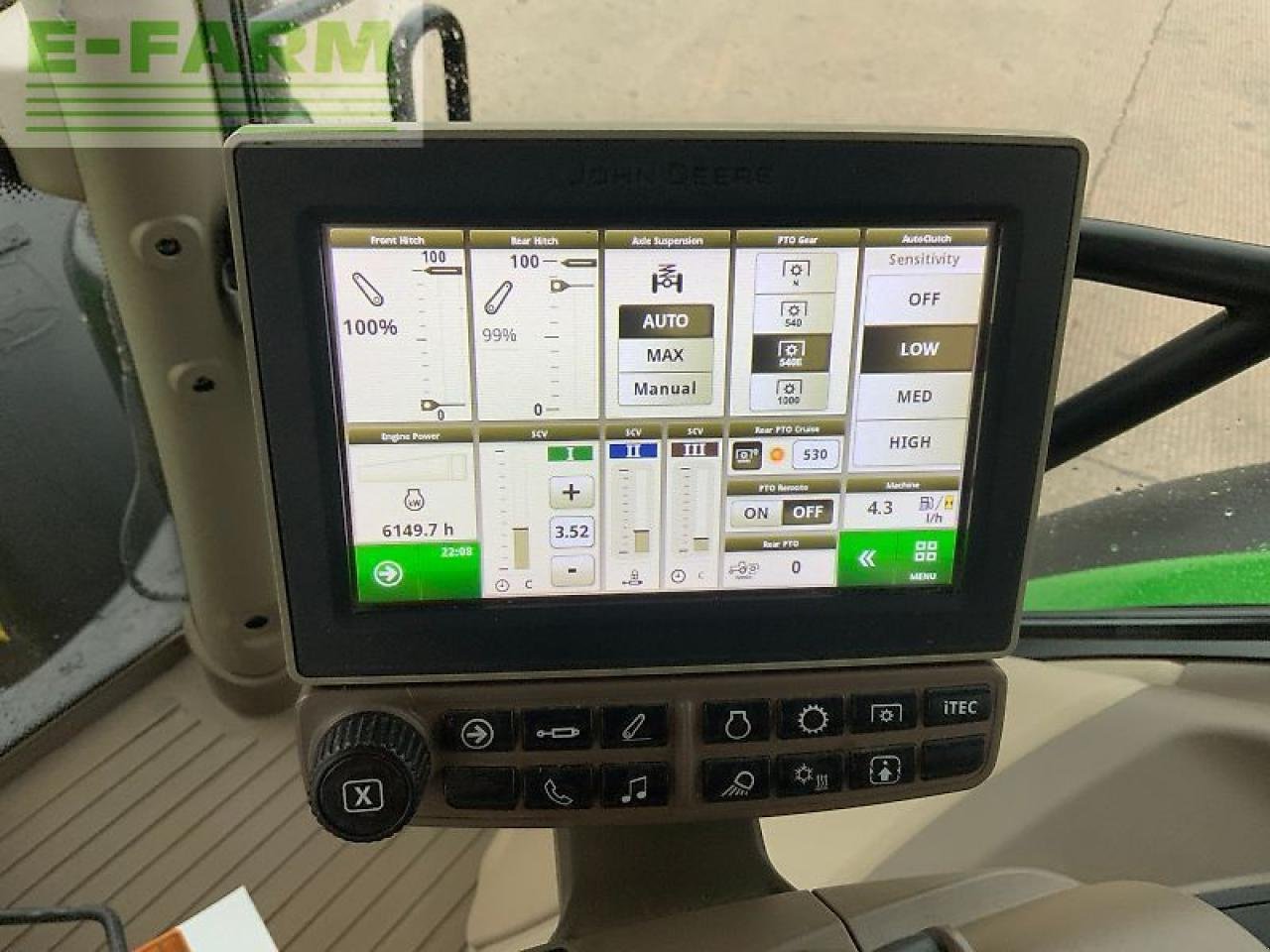 Traktor du type John Deere 6145r tractor, Gebrauchtmaschine en SHAFTESBURY (Photo 18)