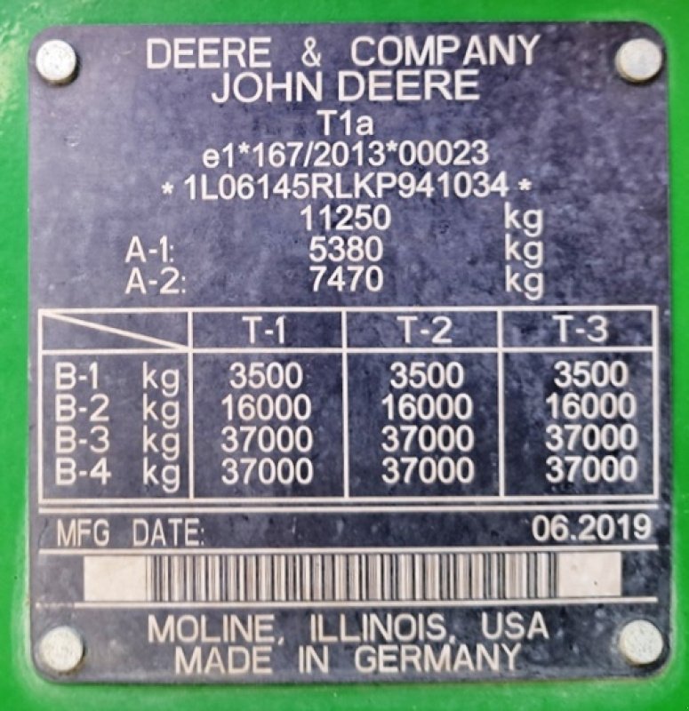 Traktor του τύπου John Deere 6145R, Gebrauchtmaschine σε SAINT-GERMAIN DU PUY (Φωτογραφία 11)