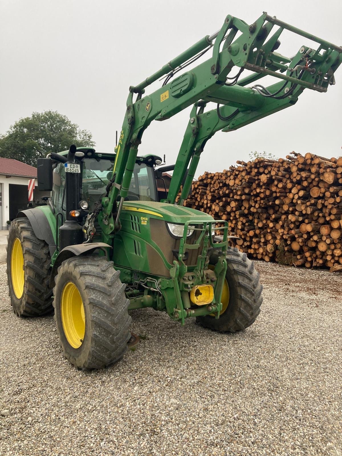 Traktor typu John Deere 6145R, Gebrauchtmaschine v Erding (Obrázek 2)