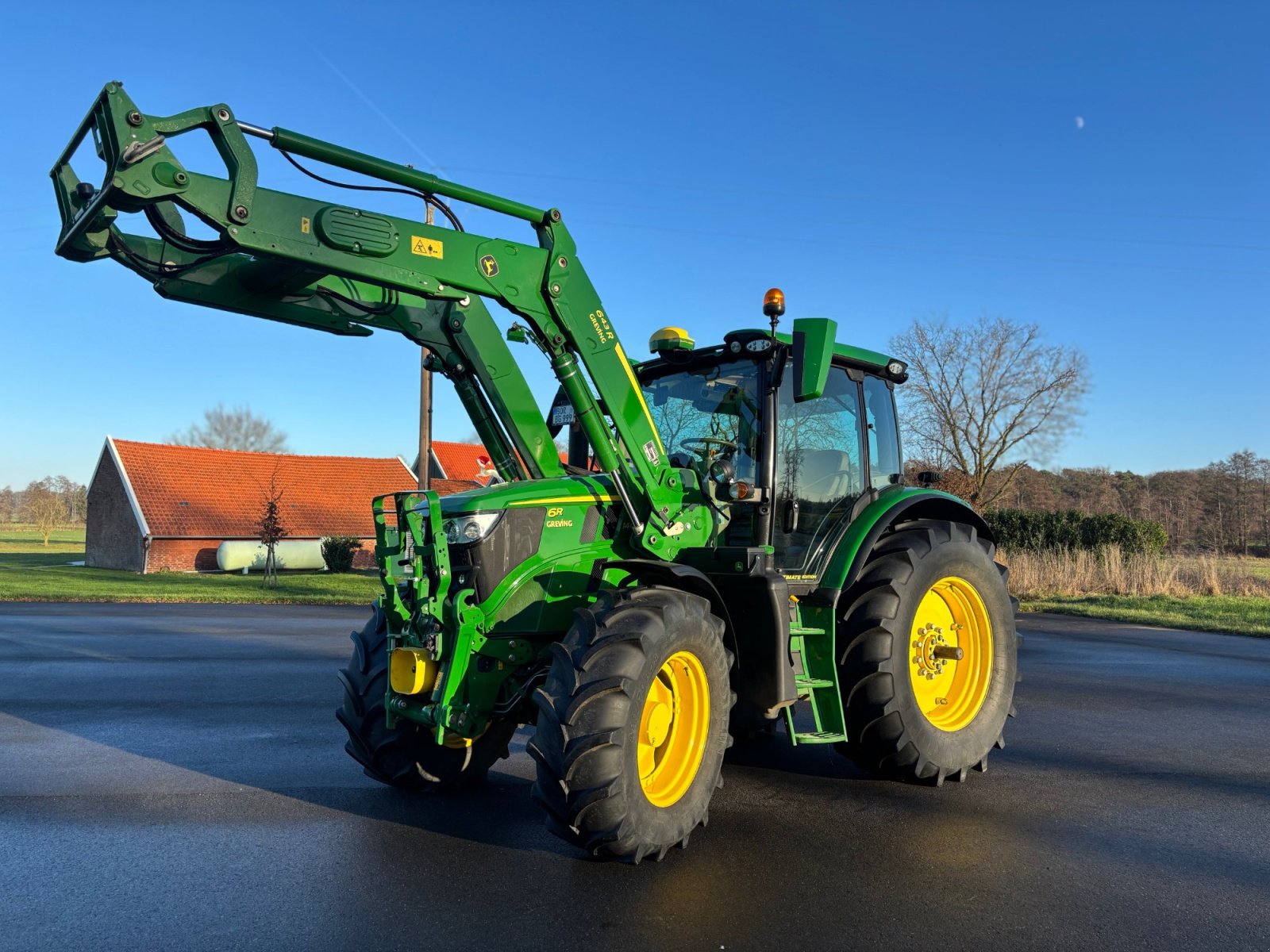 Traktor des Typs John Deere 6145R, Gebrauchtmaschine in Borken (Bild 1)