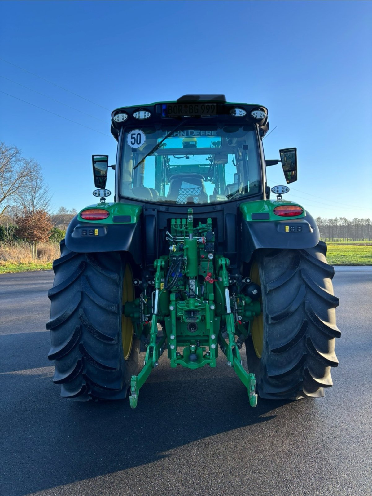 Traktor des Typs John Deere 6145R, Gebrauchtmaschine in Borken (Bild 7)