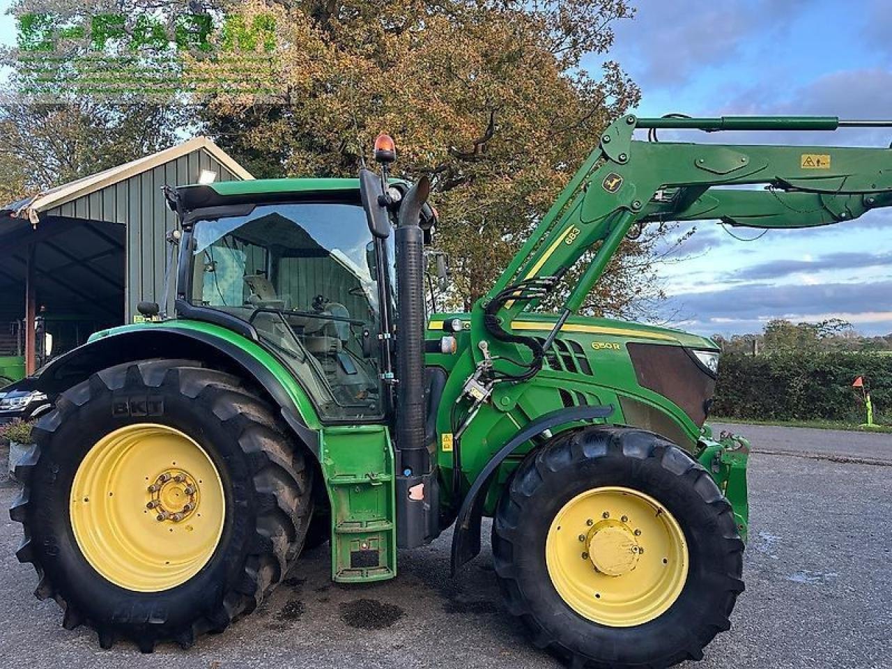 Traktor a típus John Deere 6150r autopower+at-ready+frontlader, Gebrauchtmaschine ekkor: PS LEMELE (Kép 9)