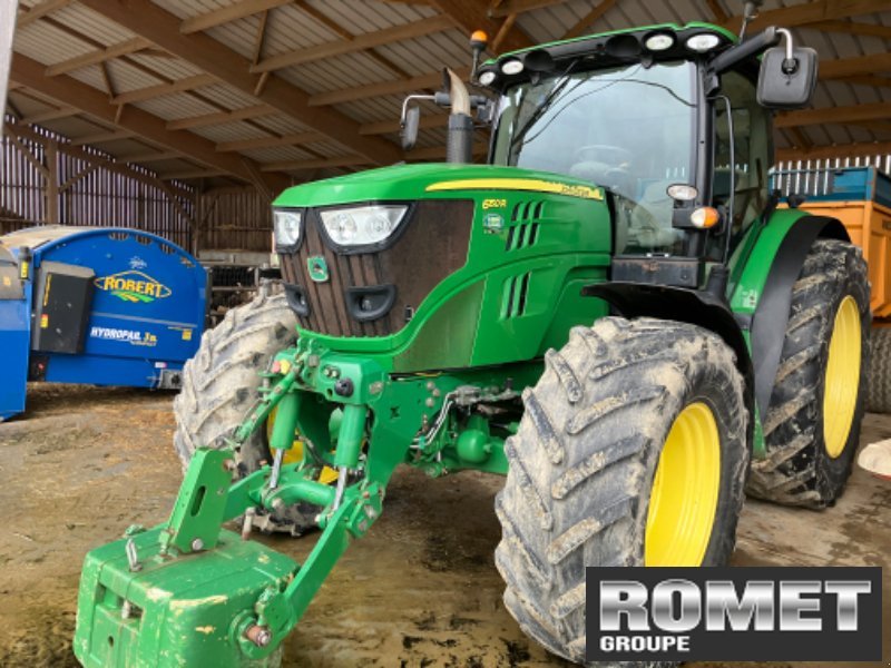 Traktor des Typs John Deere 6150R, Gebrauchtmaschine in Gennes sur glaize (Bild 1)