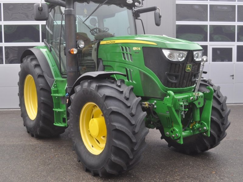 Traktor des Typs John Deere 6150R, Gebrauchtmaschine in Grolley (Bild 1)