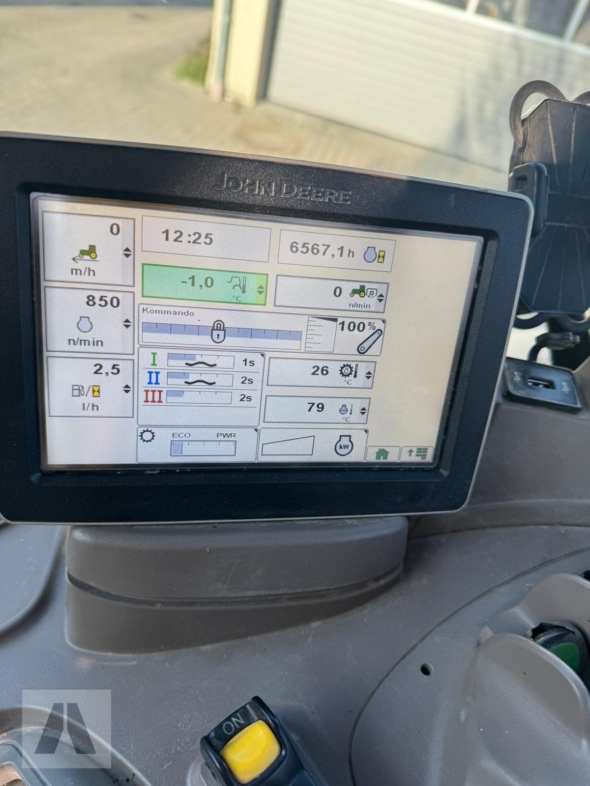 Traktor a típus John Deere 6150R, Gebrauchtmaschine ekkor: Langweid am Lech (Kép 8)