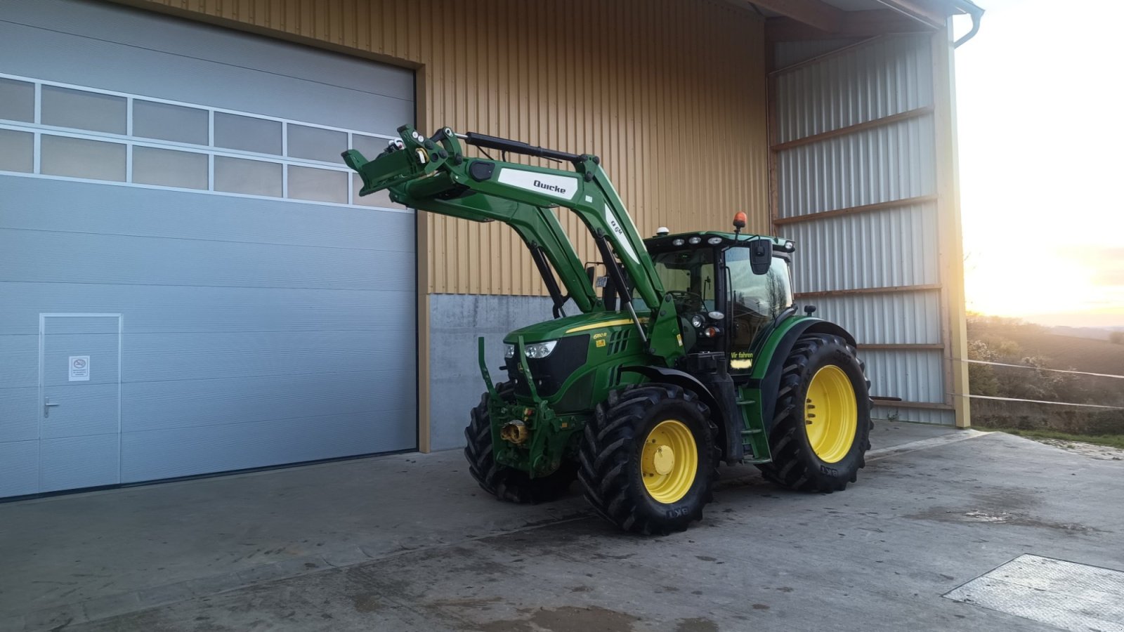 Traktor tipa John Deere 6150R, Gebrauchtmaschine u Retzstadt (Slika 1)