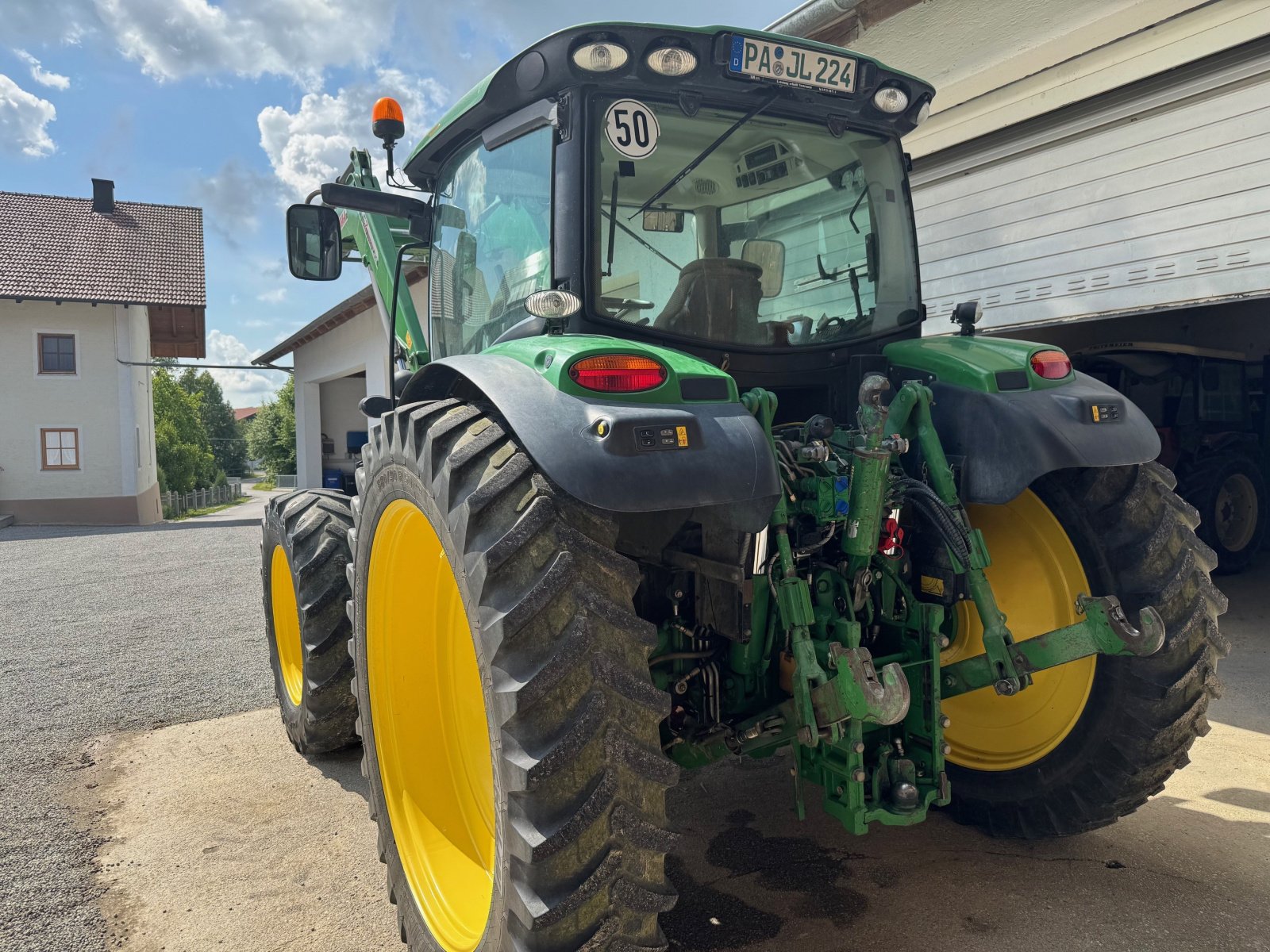 Traktor типа John Deere 6150R, Gebrauchtmaschine в Bayern - Tettenweis (Фотография 9)