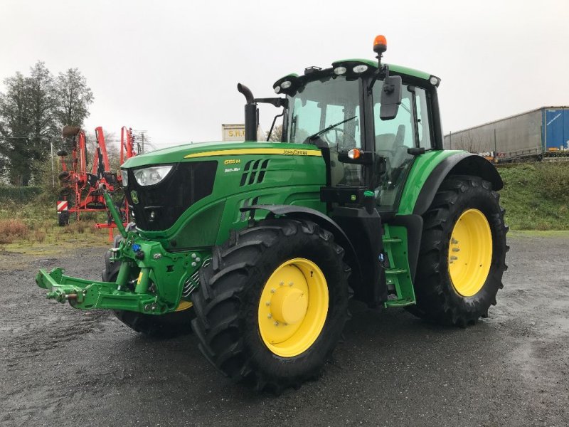 Traktor Türe ait John Deere 6155 M AUTOQUAD ECO SHIFT, Gebrauchtmaschine içinde UZERCHE (resim 1)