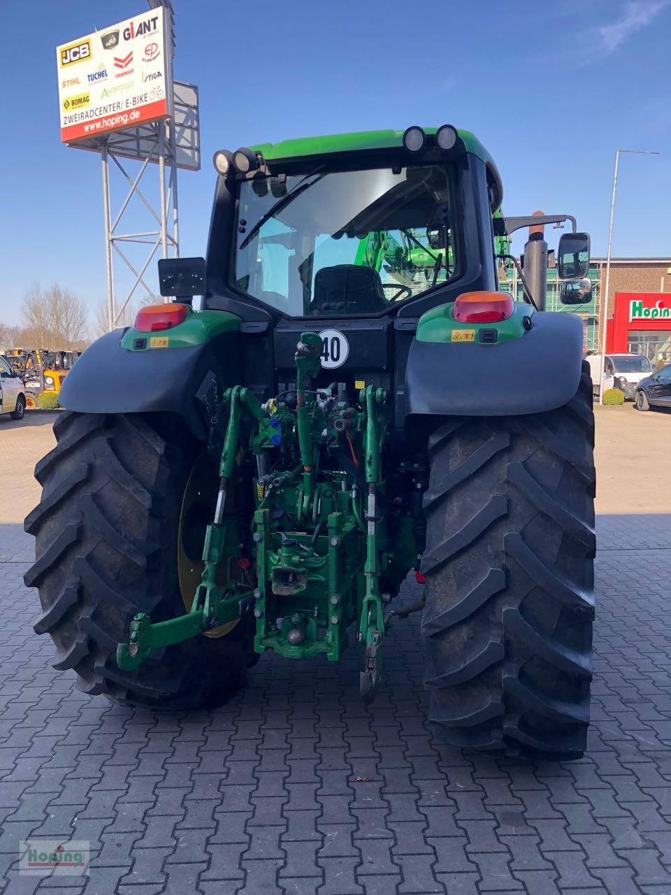 Traktor типа John Deere 6155 M, Gebrauchtmaschine в Bakum (Фотография 10)