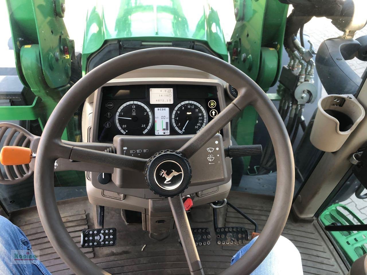 Traktor типа John Deere 6155 M, Gebrauchtmaschine в Bakum (Фотография 18)