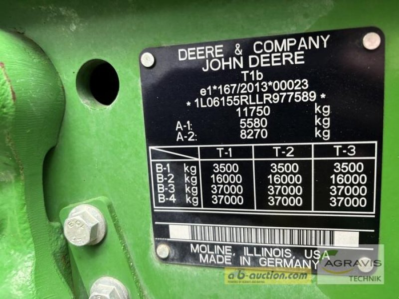 Traktor του τύπου John Deere 6155 R AUTO POWR, Gebrauchtmaschine σε Meppen (Φωτογραφία 5)