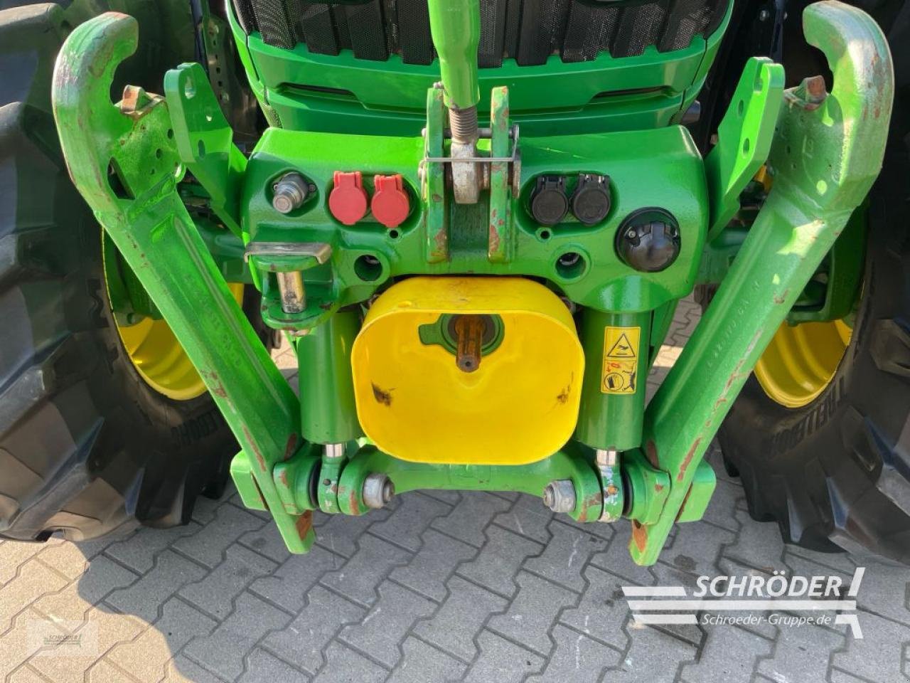 Traktor of the type John Deere 6155 R, Gebrauchtmaschine in Wildeshausen (Picture 8)