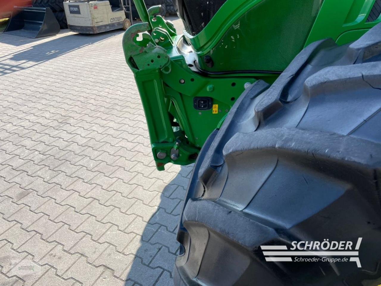 Traktor of the type John Deere 6155 R, Gebrauchtmaschine in Wildeshausen (Picture 10)
