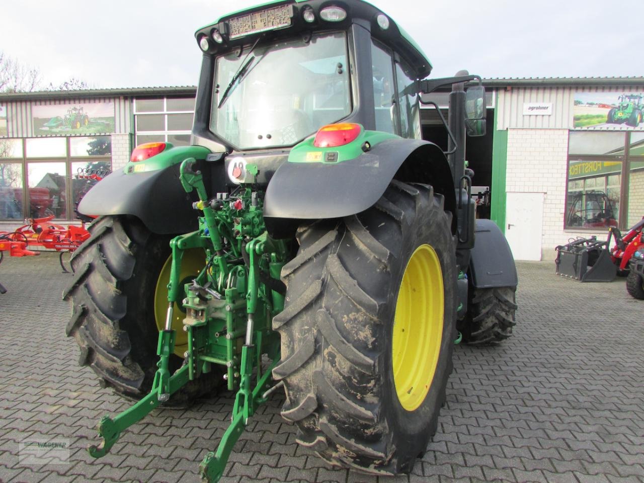 Traktor типа John Deere 6155M  AQ+40, Gebrauchtmaschine в Bad Wildungen - Wega (Фотография 2)