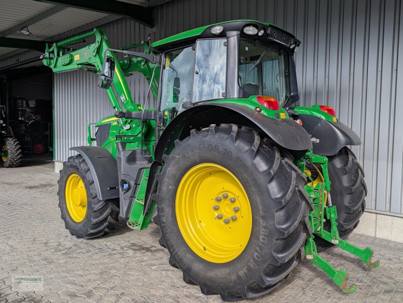 Traktor typu John Deere 6155M  AQ+40, Gebrauchtmaschine v Bad Wildungen - Wega (Obrázek 4)