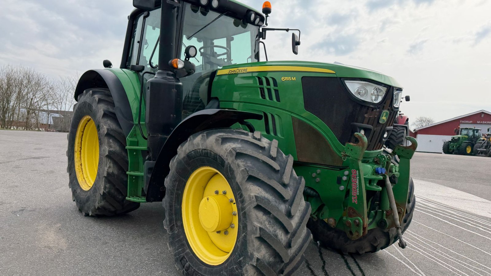 Traktor du type John Deere 6155M KUN 3600 TIMER OG FULD AFFJEDRING!, Gebrauchtmaschine en Nørager (Photo 7)