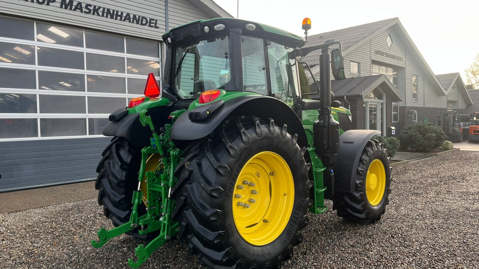 Traktor a típus John Deere 6155M KUN 980 timer, med frontlift og evt. GPS, Gebrauchtmaschine ekkor: Lintrup (Kép 18)