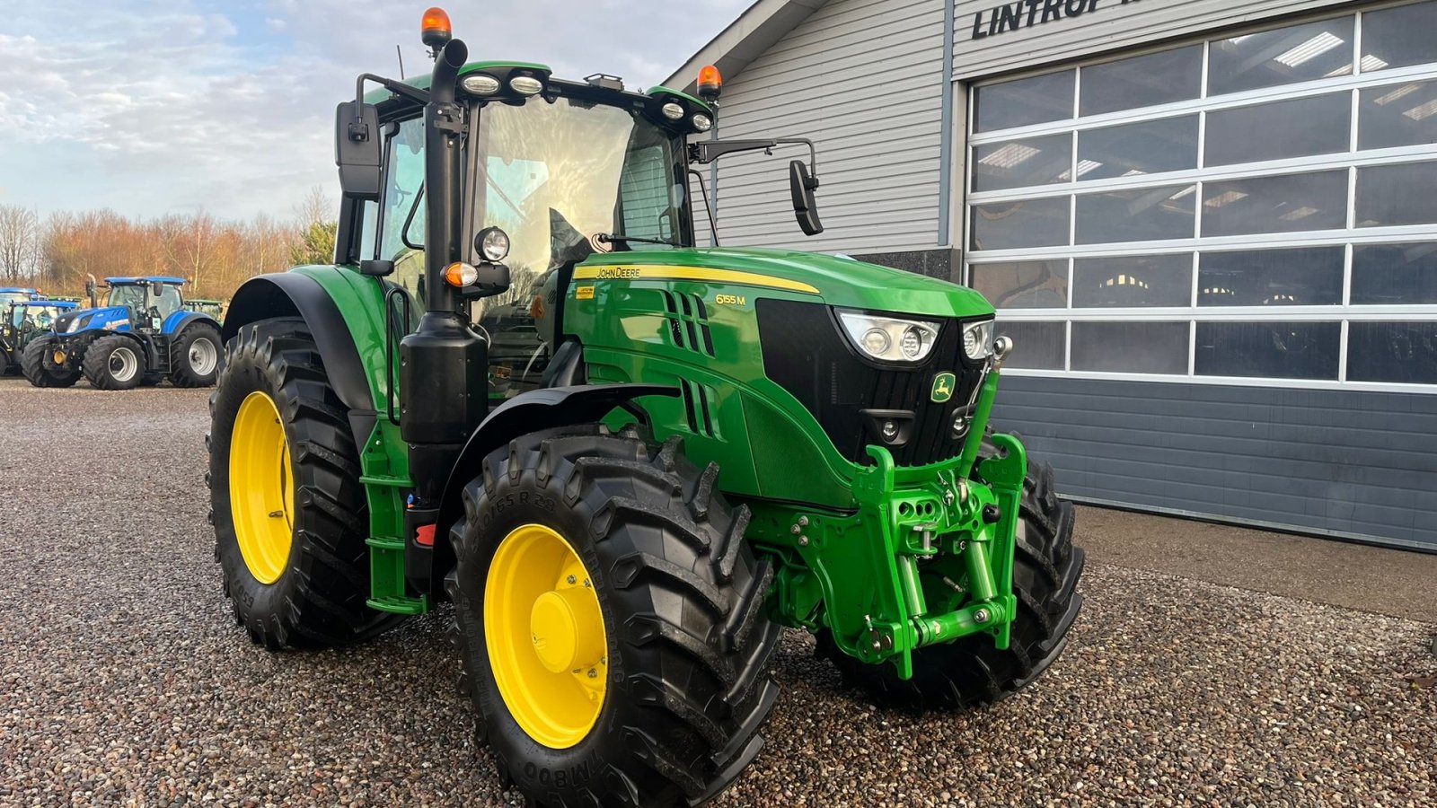Traktor a típus John Deere 6155M KUN 980 timer, med frontlift og evt. GPS, Gebrauchtmaschine ekkor: Lintrup (Kép 21)