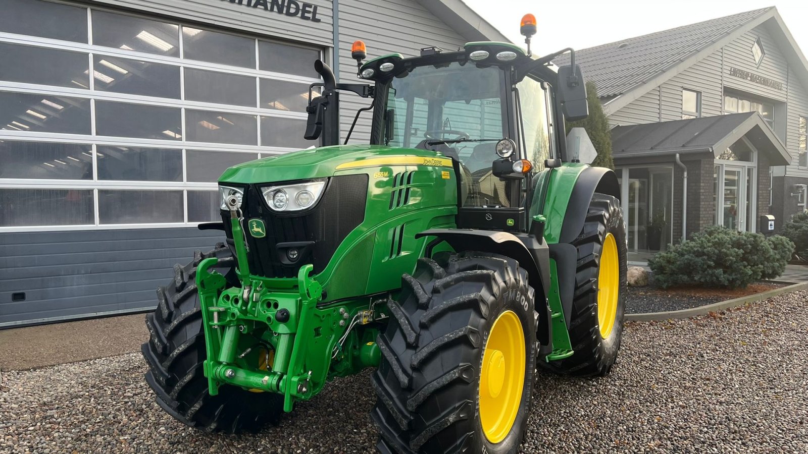 Traktor a típus John Deere 6155M KUN 980 timer, med frontlift og evt. GPS, Gebrauchtmaschine ekkor: Lintrup (Kép 13)