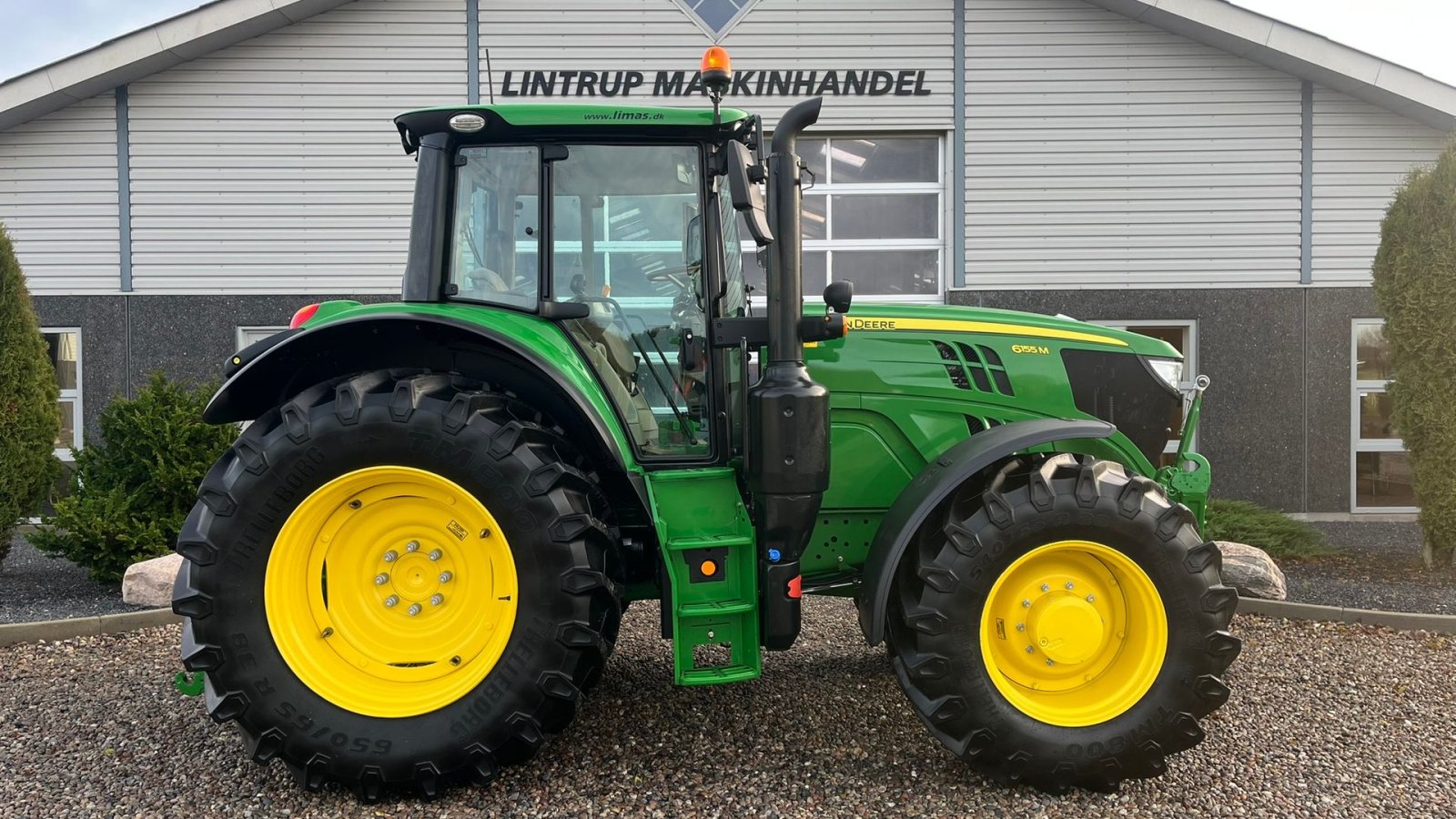 Traktor a típus John Deere 6155M KUN 980 timer, med frontlift og evt. GPS, Gebrauchtmaschine ekkor: Lintrup (Kép 12)