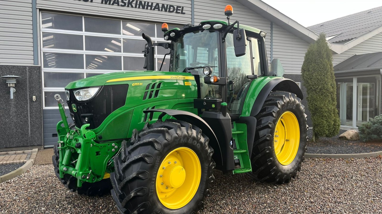Traktor a típus John Deere 6155M KUN 980 timer, med frontlift og evt. GPS, Gebrauchtmaschine ekkor: Lintrup (Kép 2)