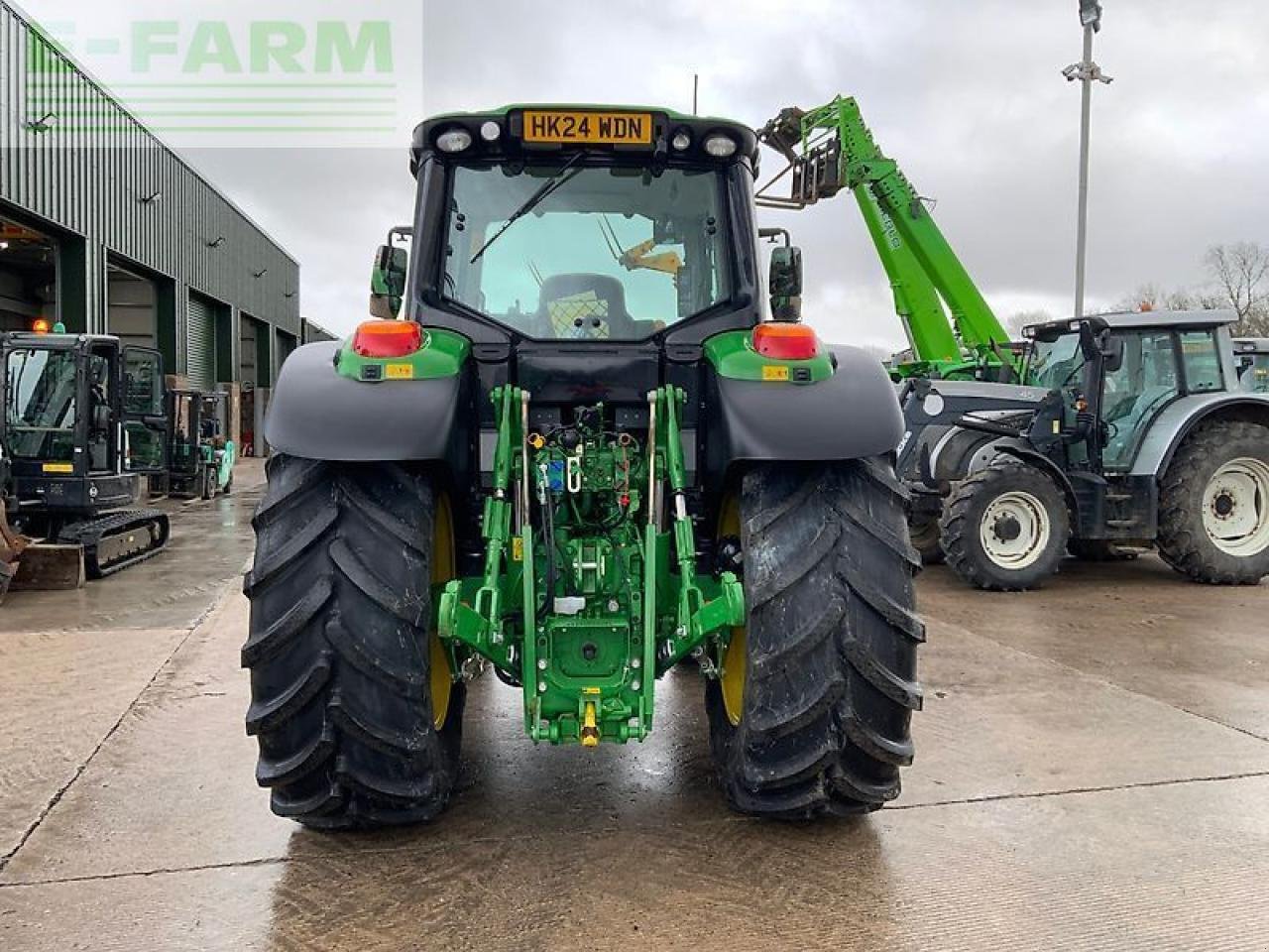 Traktor des Typs John Deere 6155m tractor (st25347), Gebrauchtmaschine in SHAFTESBURY (Bild 8)
