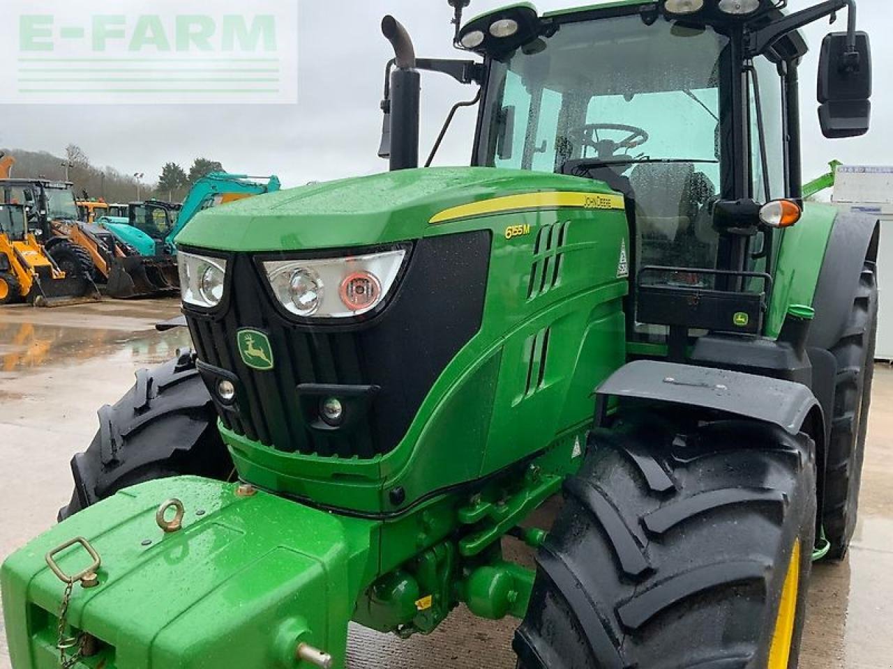 Traktor of the type John Deere 6155m tractor (st25827), Gebrauchtmaschine in SHAFTESBURY (Picture 16)