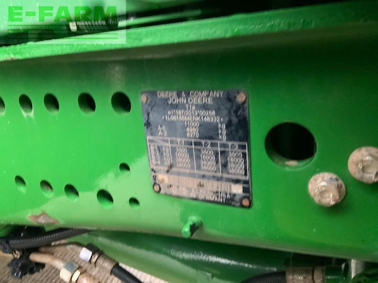Traktor of the type John Deere 6155m tractor (st25827), Gebrauchtmaschine in SHAFTESBURY (Picture 17)