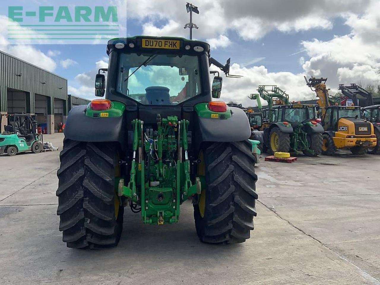 Traktor типа John Deere 6155m tractor (st26284), Gebrauchtmaschine в SHAFTESBURY (Фотография 7)