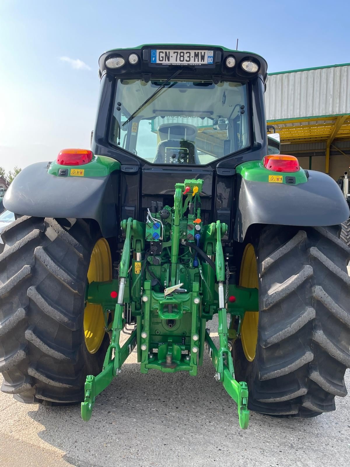 Traktor типа John Deere 6155M, Gebrauchtmaschine в BOSC LE HARD (Фотография 4)