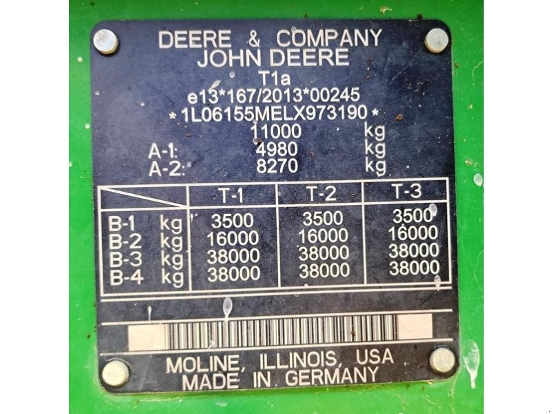 Traktor of the type John Deere 6155M, Gebrauchtmaschine in SAINT-GERMAIN DU PUY (Picture 10)