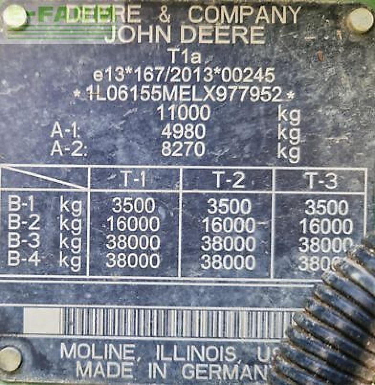 Traktor типа John Deere 6155m, Gebrauchtmaschine в MONFERRAN (Фотография 12)