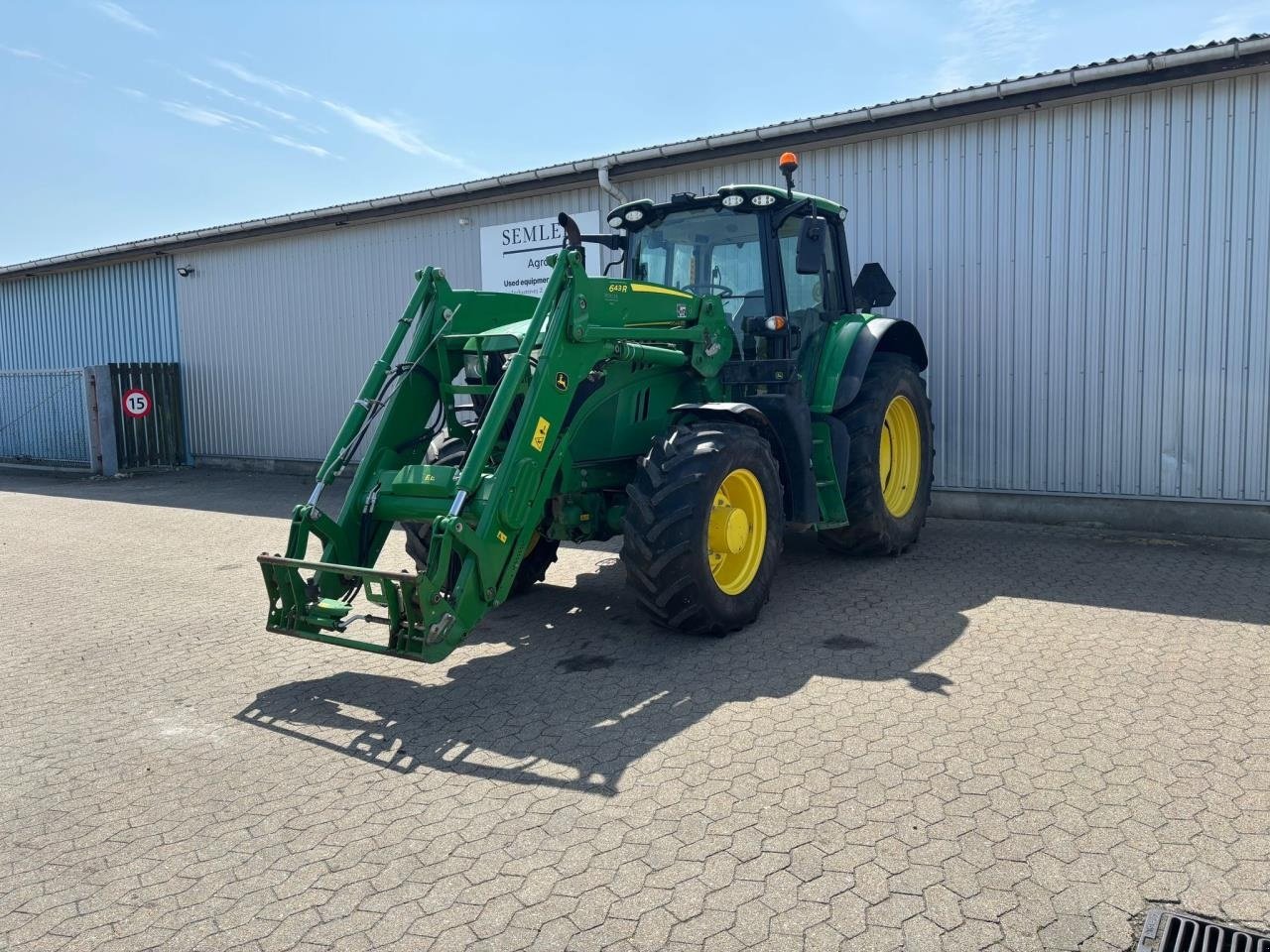 Traktor typu John Deere 6155M, Gebrauchtmaschine v Bramming (Obrázek 9)