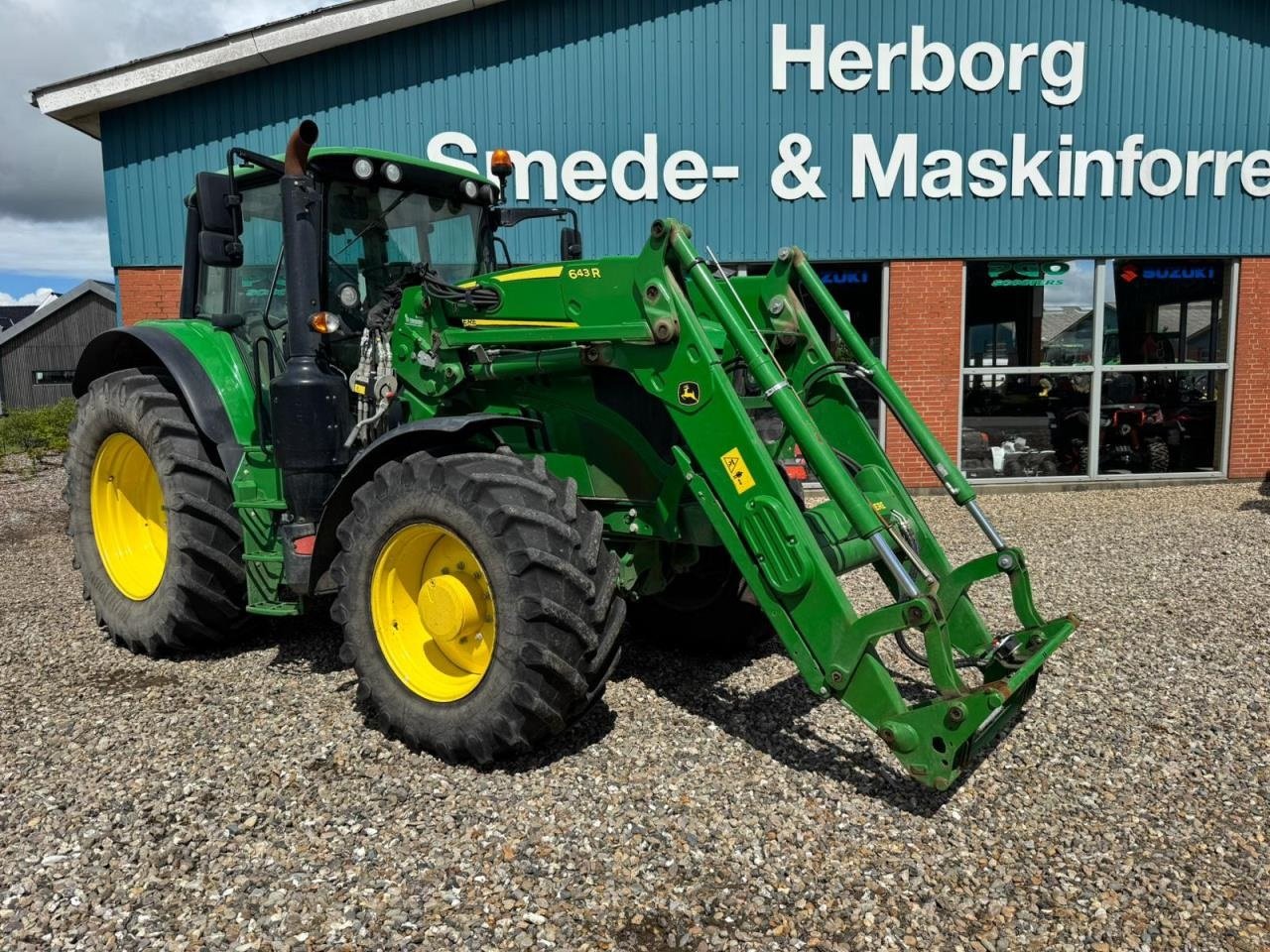 Traktor типа John Deere 6155M, Gebrauchtmaschine в Bramming (Фотография 9)