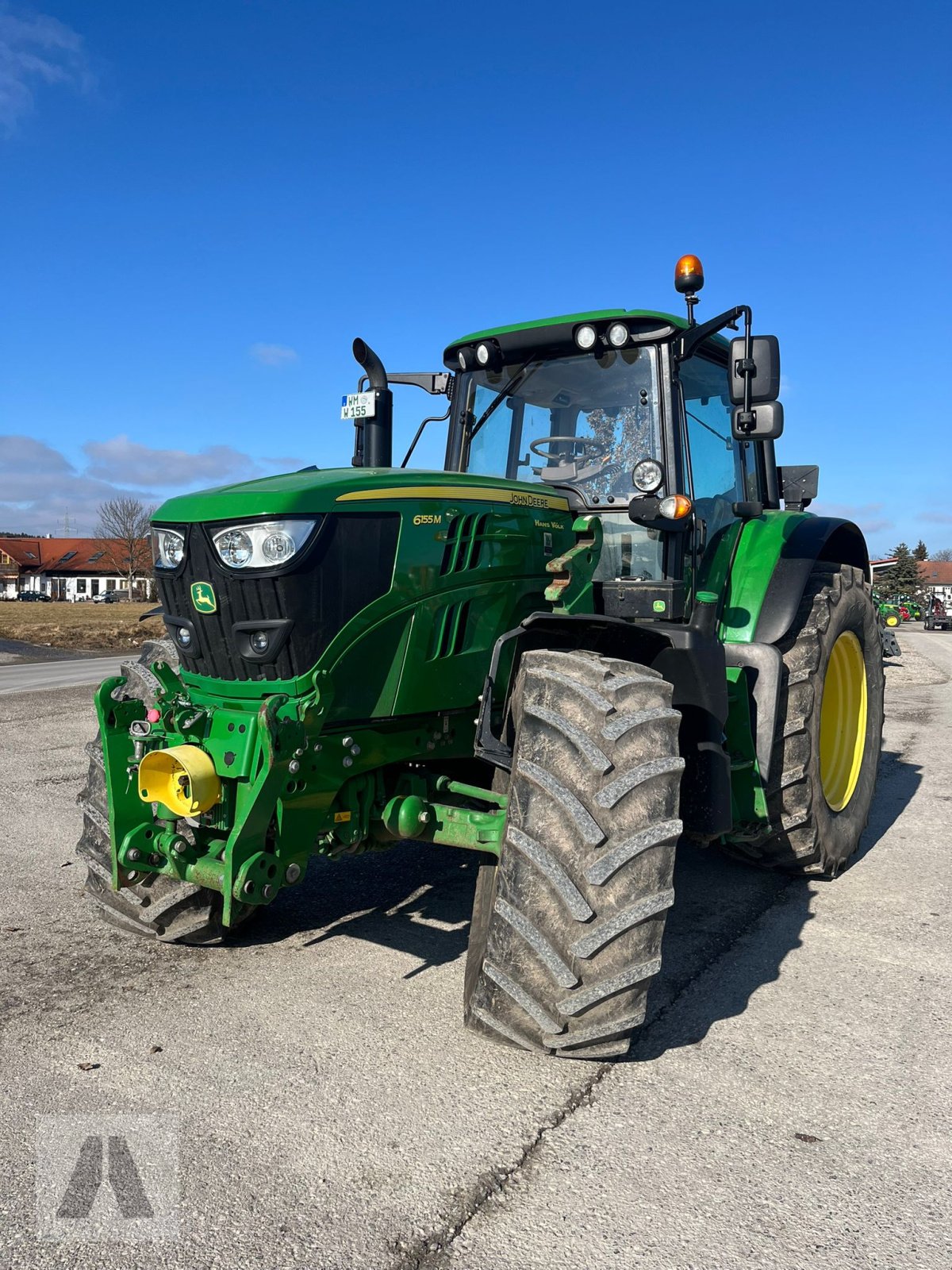 Traktor Türe ait John Deere 6155M, Gebrauchtmaschine içinde Antdorf (resim 3)