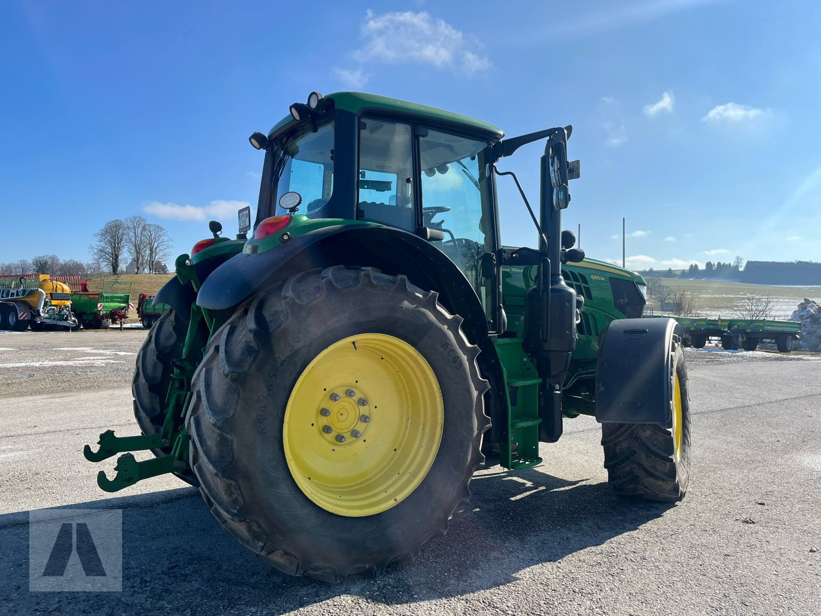 Traktor Türe ait John Deere 6155M, Gebrauchtmaschine içinde Antdorf (resim 7)