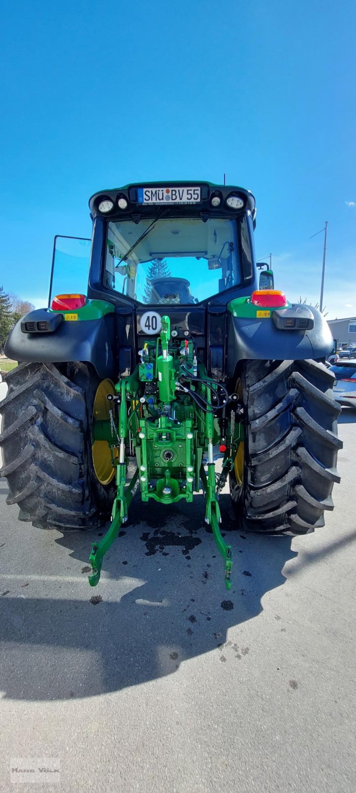 Traktor типа John Deere 6155M, Gebrauchtmaschine в Schwabmünchen (Фотография 9)