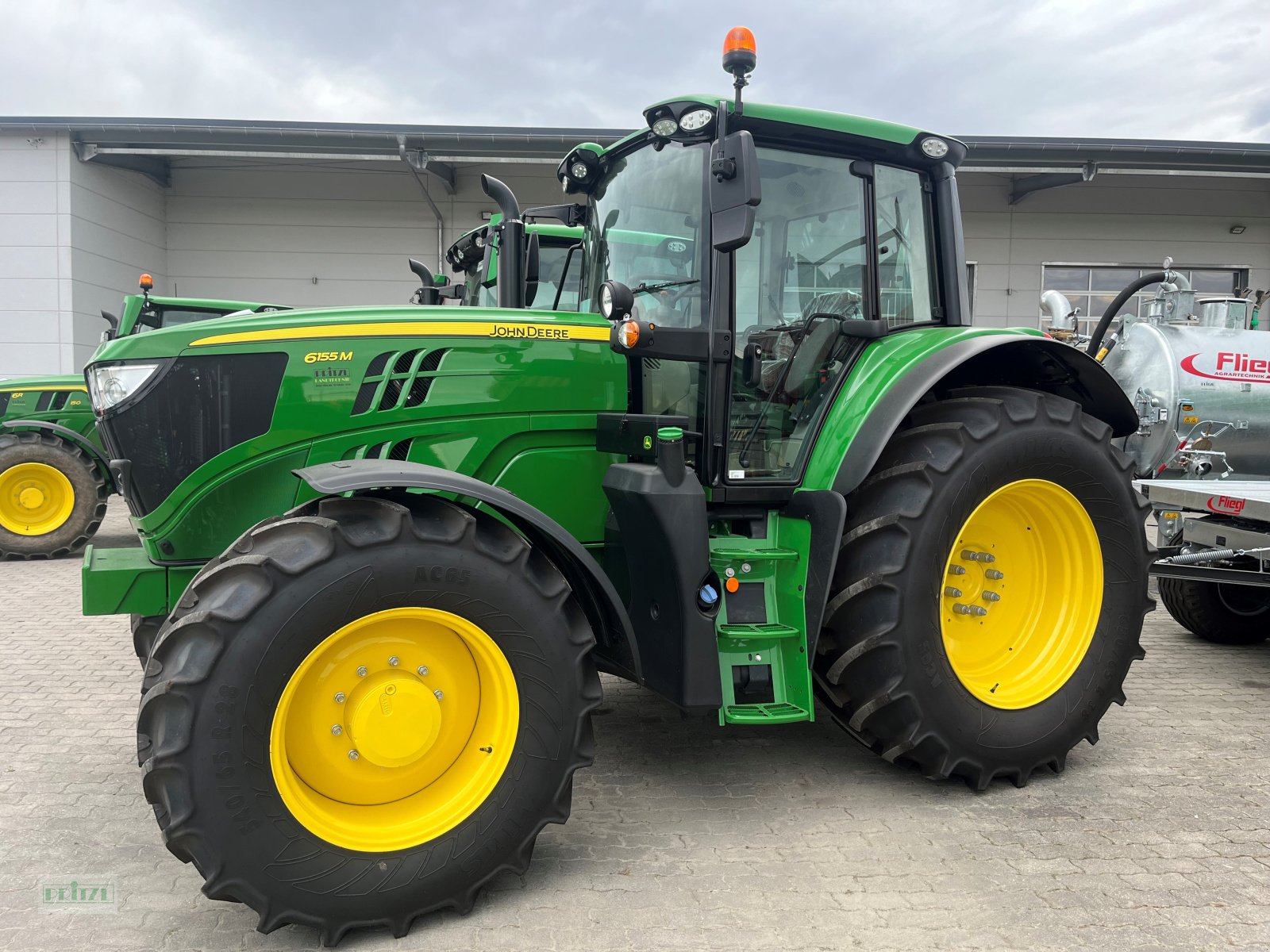 Traktor of the type John Deere 6155M, Neumaschine in Bruckmühl (Picture 1)